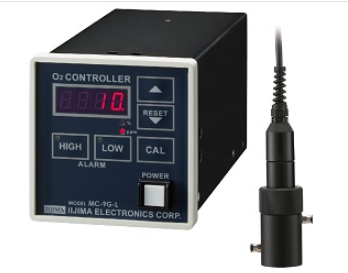 IIJIMA饭岛电子工业株式会社-O2 控制器分配型氧气计MC-8G-S