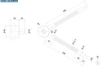 HAYASHI-REPIC林时计 LGA2-5L500VN光纤